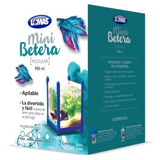 Pecera para Bettas mini Alamazonas