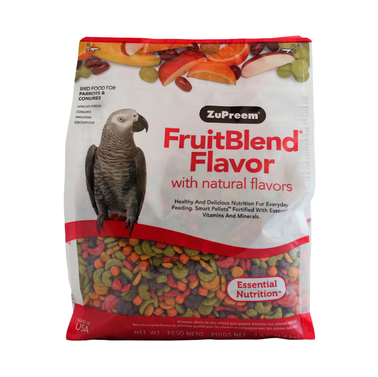 Alimento fruitblend para loros
