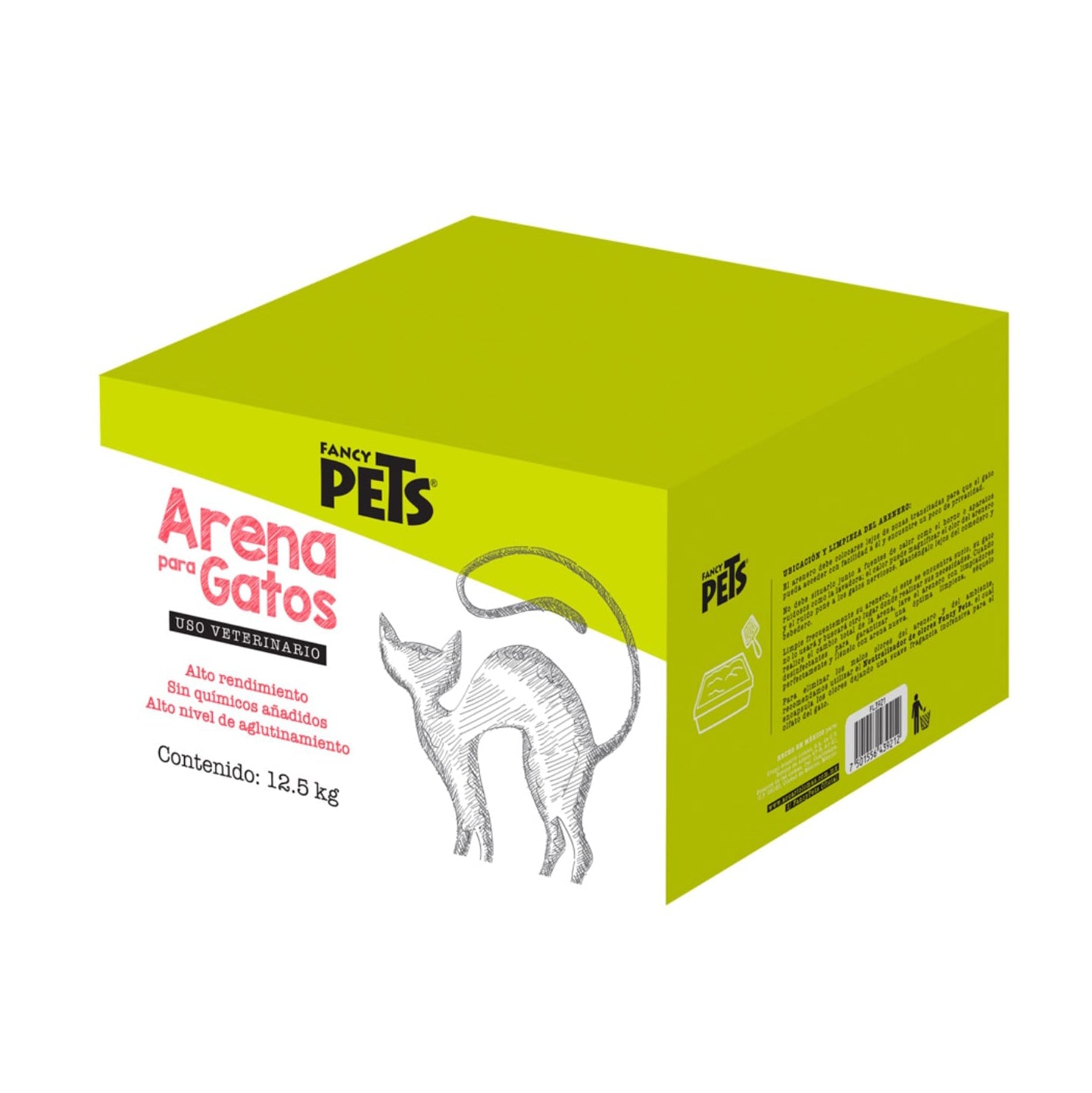 Arena para gatos