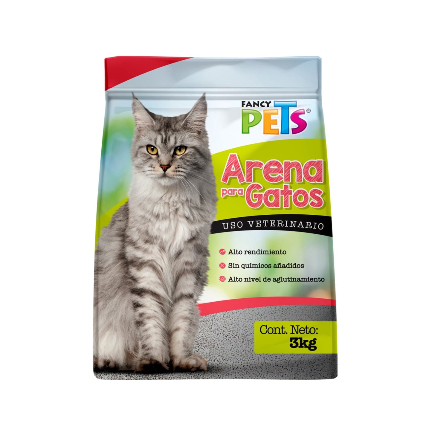 Arena para gatos