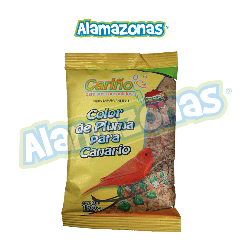 Complemento Alimento Color De Pluma Para Canarios