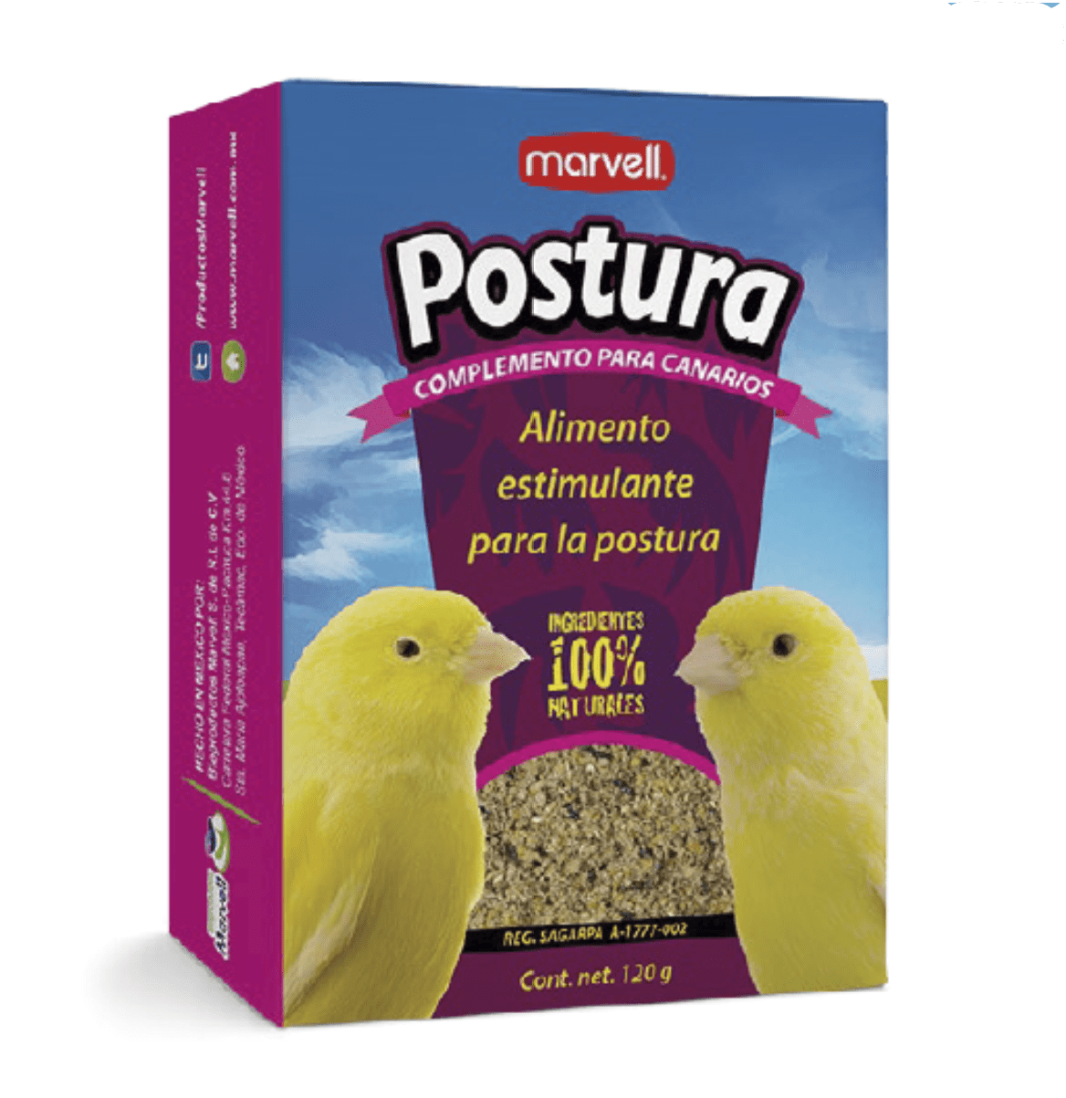 Complemento Postura para Canarios Marvell