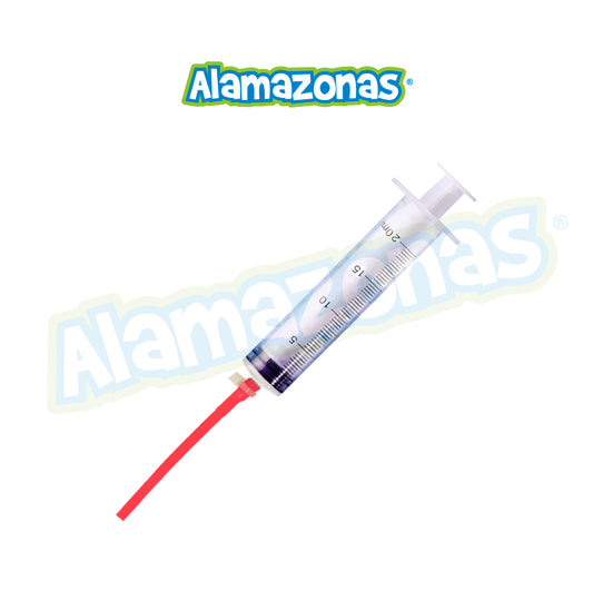 Jeringa Con Extensión De Latex para Empapillar