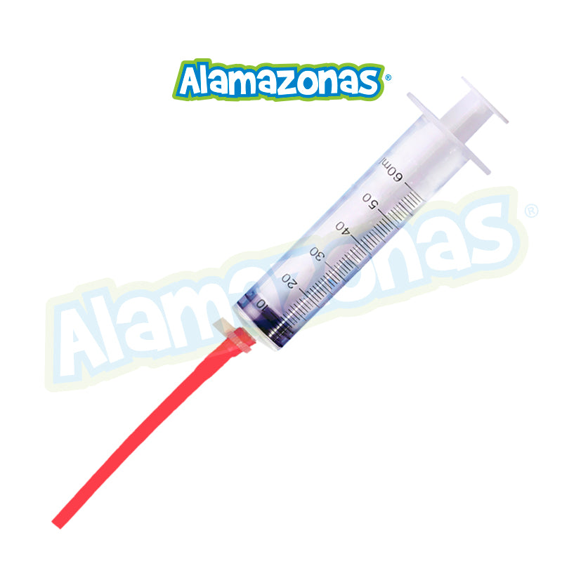 Jeringa Con Extensión De Latex para Empapillar
