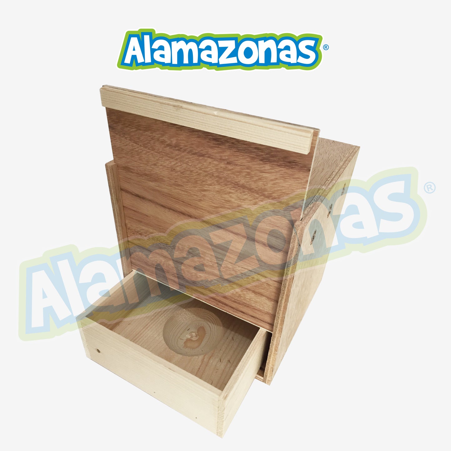 Nido Con Caja Para Periquito Ingles Budgie Pro