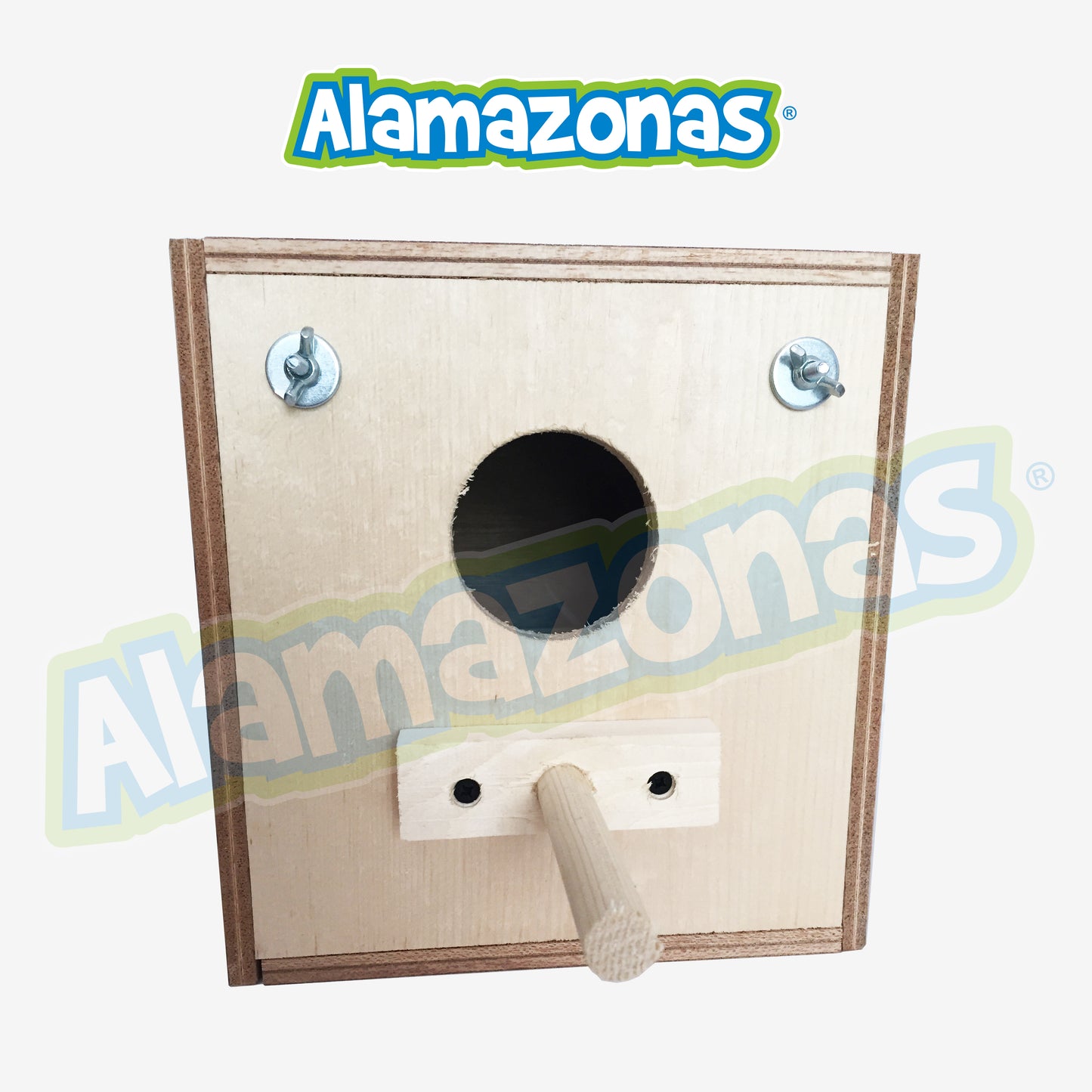 Nido Con Caja Para Periquito Ingles Budgie Pro