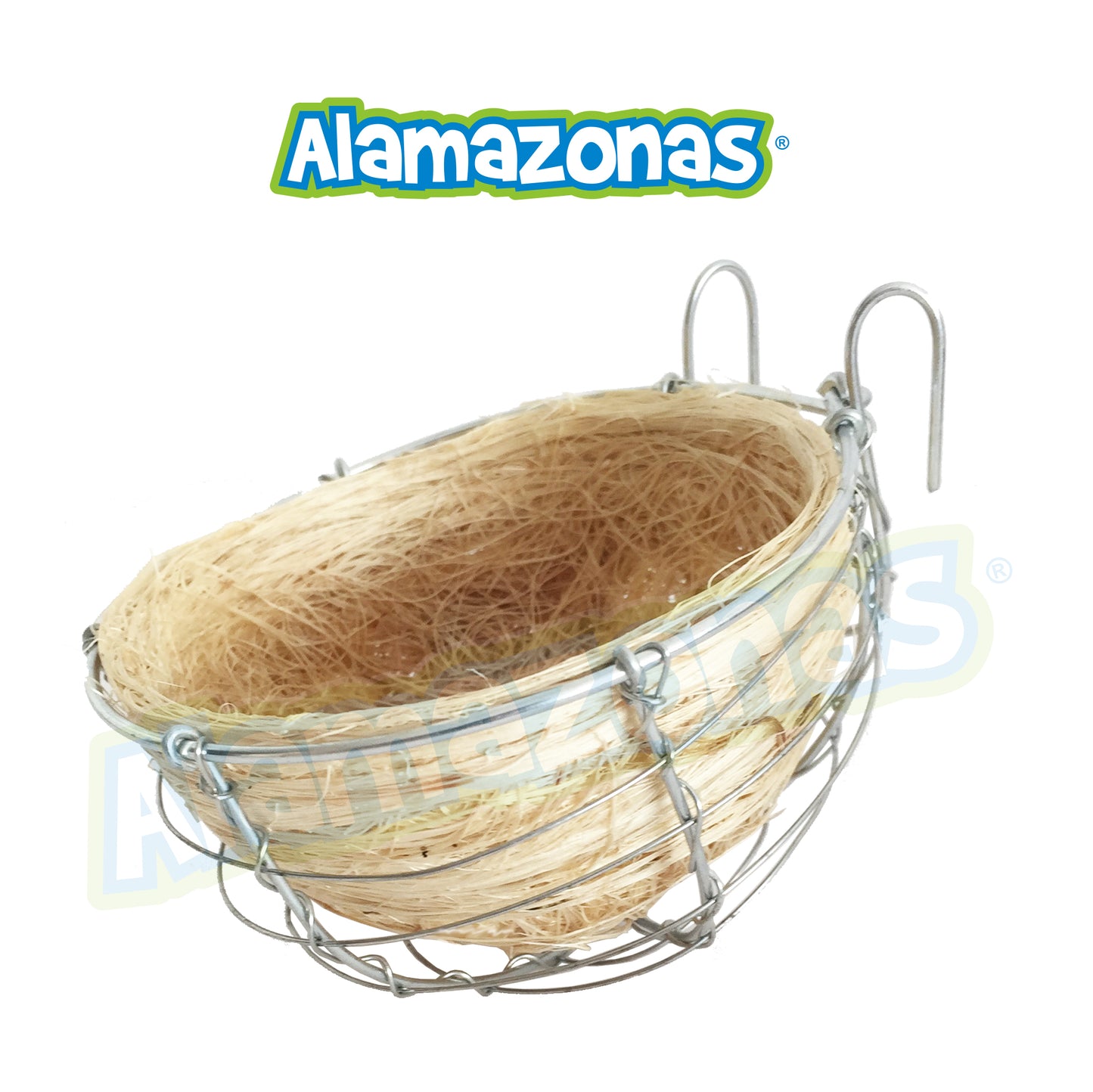 Nido Ixtle Forro Con Base Metalica
