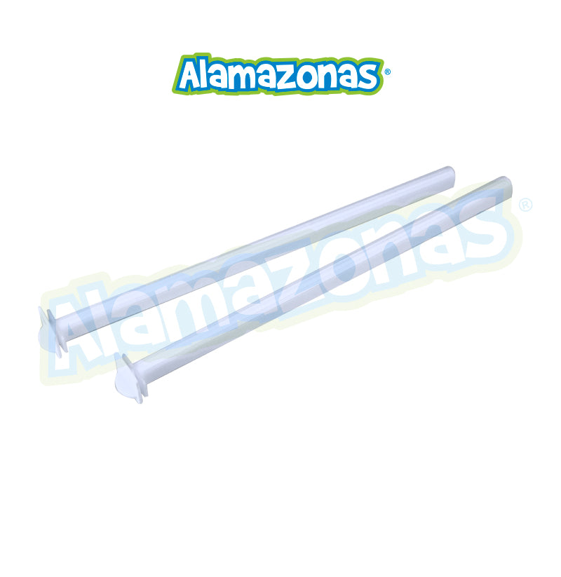 Palo Plastico Blanco Inyectado