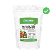 Pasta De Cría con Verduras