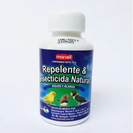 Polvo repelente e Insecticida