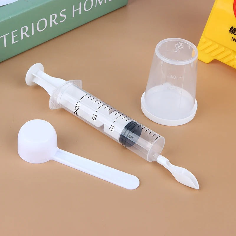 Cuchara tipo Jeringa para Empapillar 20ml