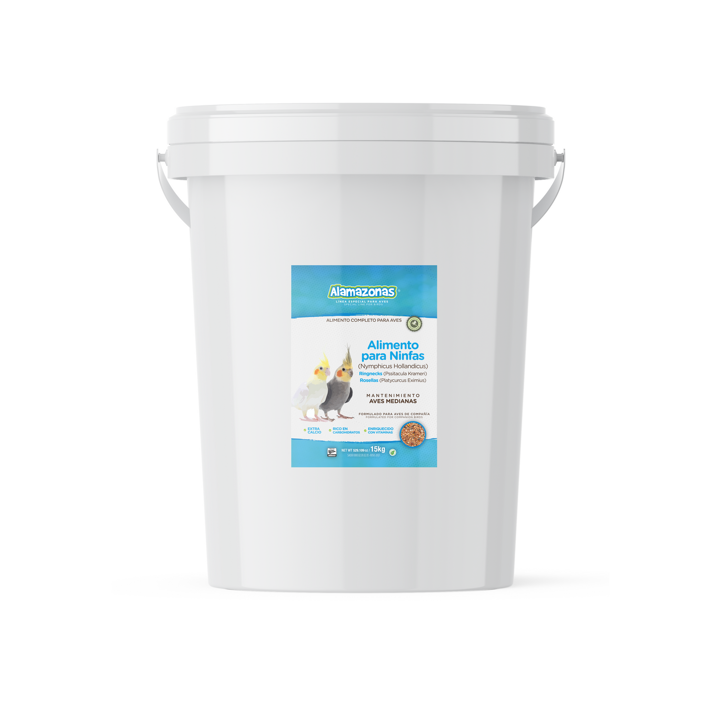 Alimento Mantenimiento para Ninfas Ringnecks Rosellas