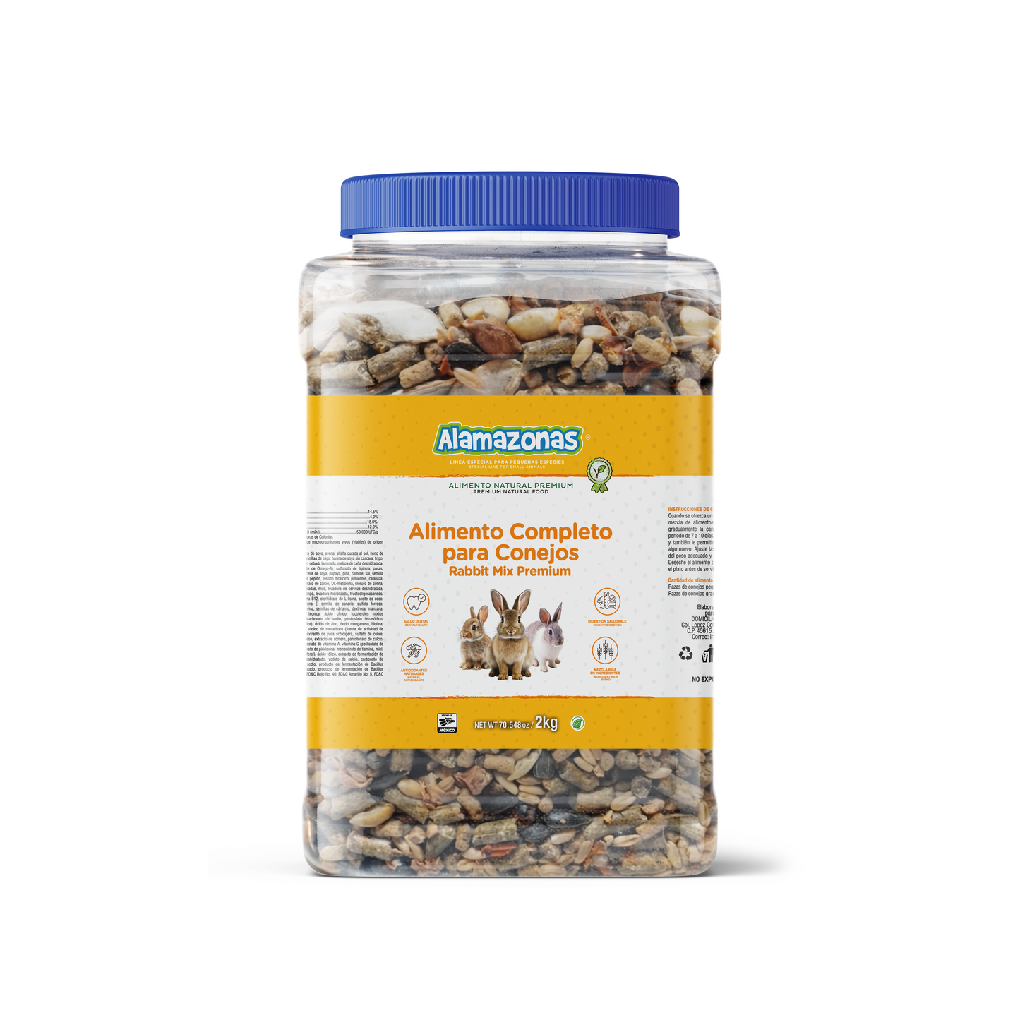 Alimento para Conejo Rabbit Gourmet Premium