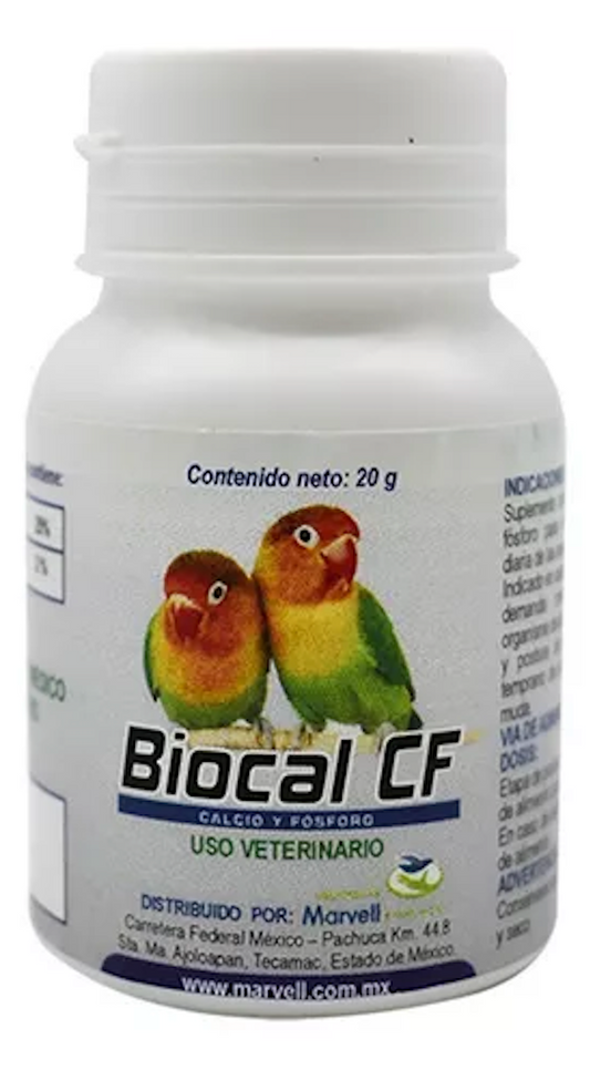 Biocal CF Suplemento mineral rico en calcio y fósforo