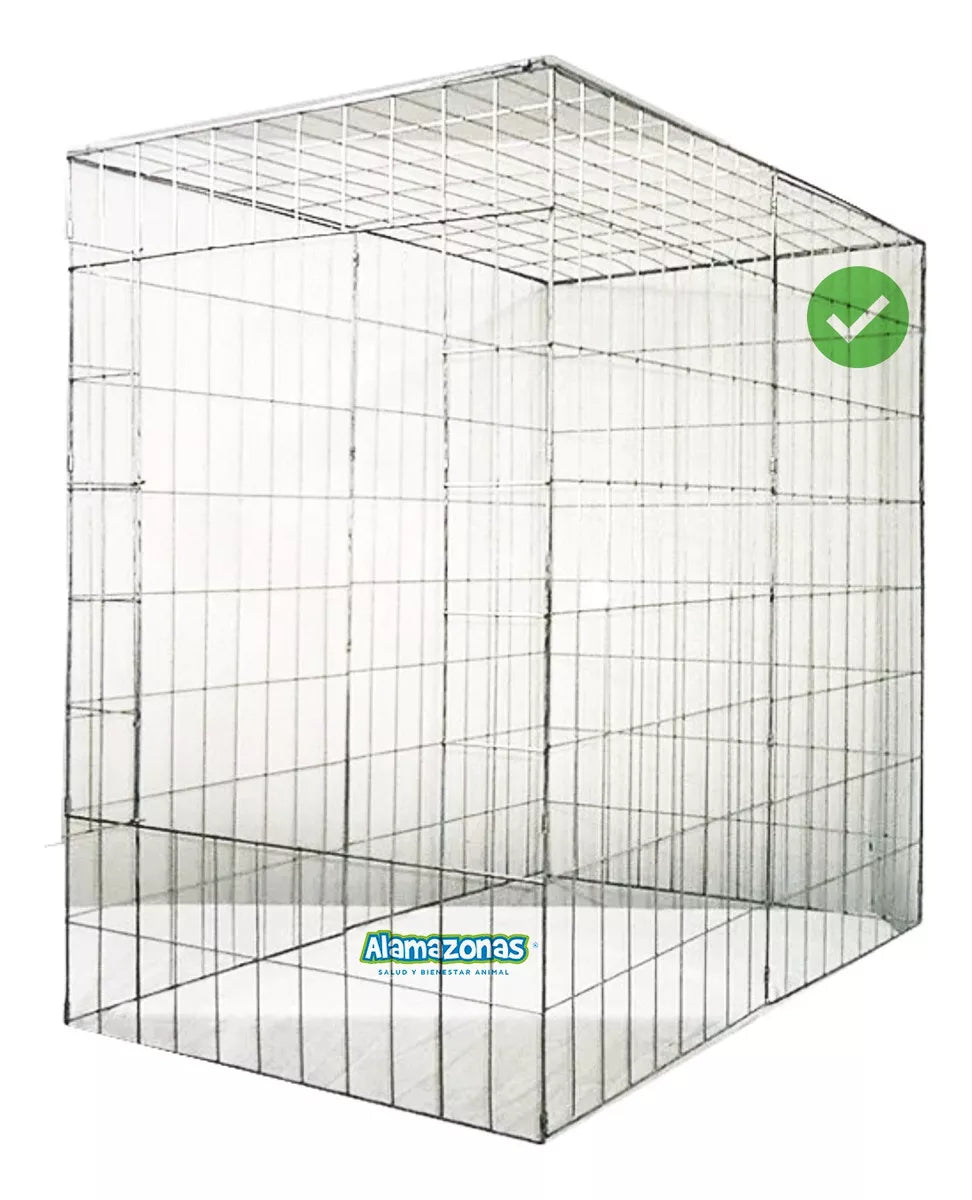 Jaulas Voladero Rascadero Para Gallos 1x1.50x1.50mt