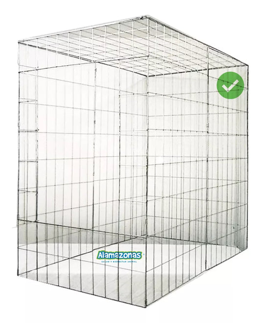 Jaulas Voladero Rascadero Para Gallos 1x1.50x1.50mt