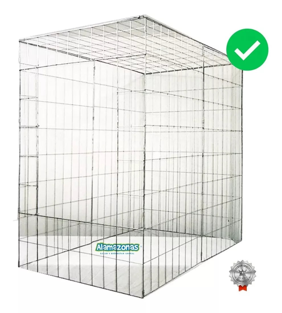Jaulas Voladero Rascadero Para Gallos 1x1.50x1.50mt