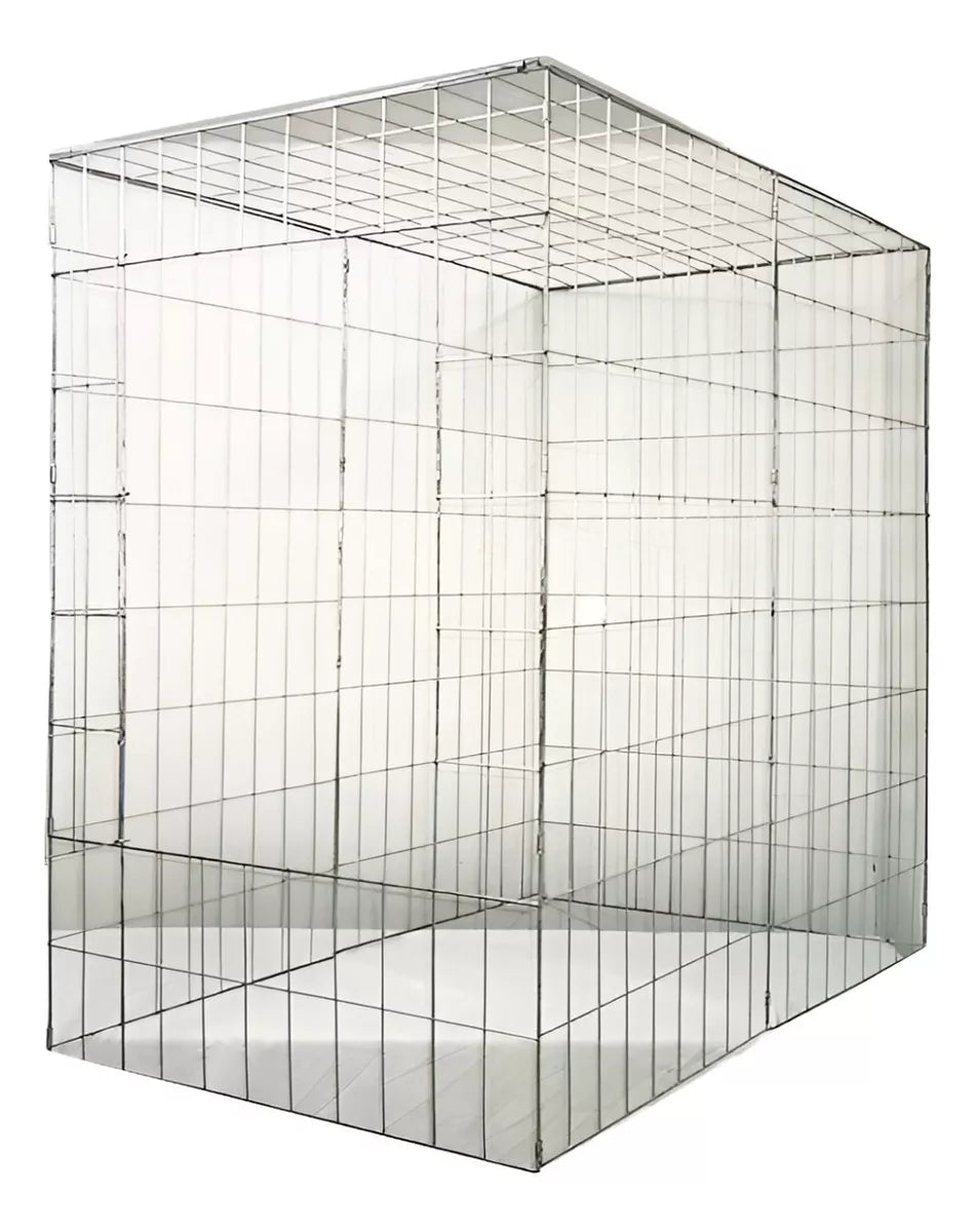 Jaulas Voladero Rascadero Para Gallos 1x1.50x1.50mt