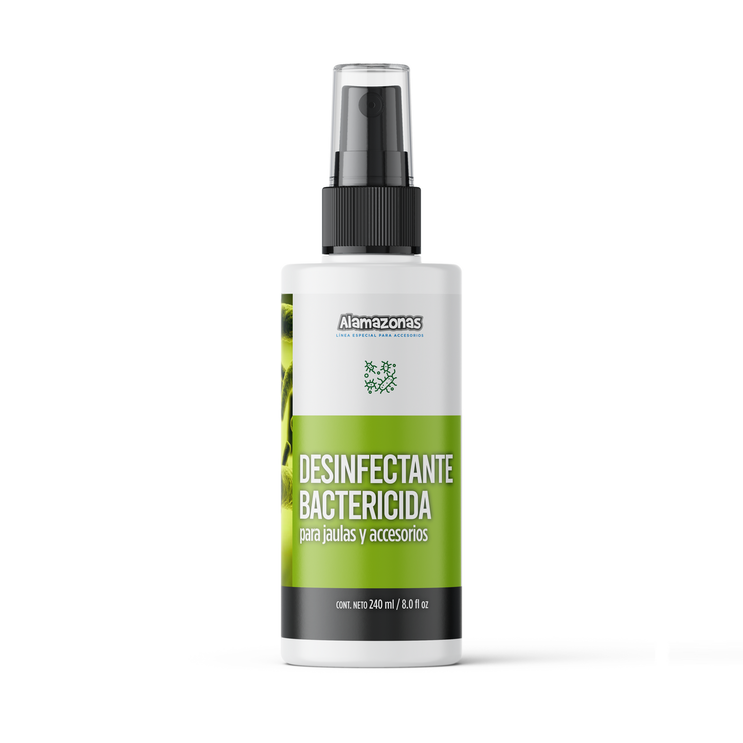 Desinfectante Bactericida Germicida para jaulas y accesorios