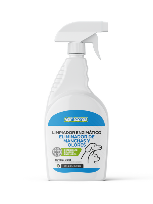 Limpiador Enzimático Detergente De Acción Enzimática Elimina Manchas Y Olores
