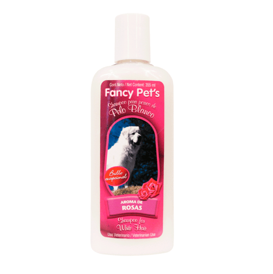 SHAMPOO P/PELO BLANCO FANCY PETS 355 ML