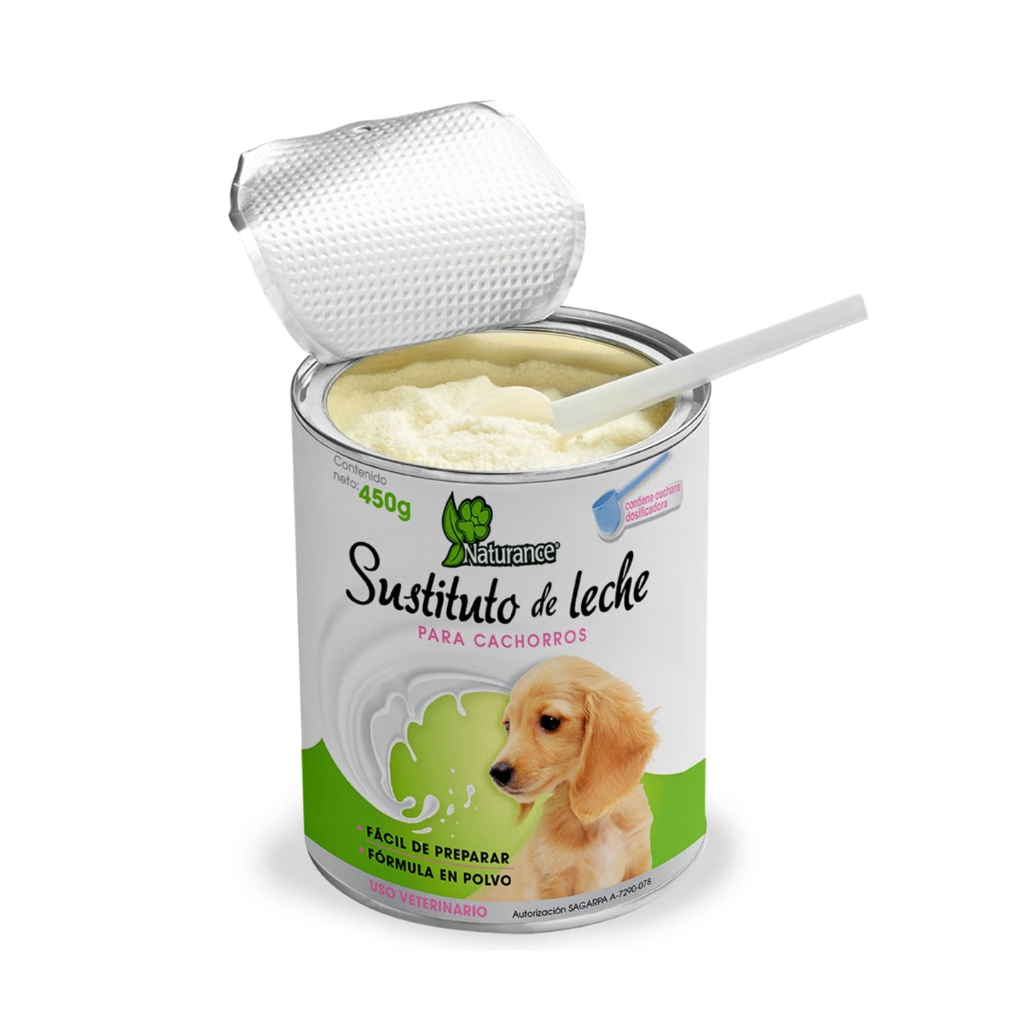 SUSTITUTO DE LECHE P/CACHORRO NATURANCE 450 G