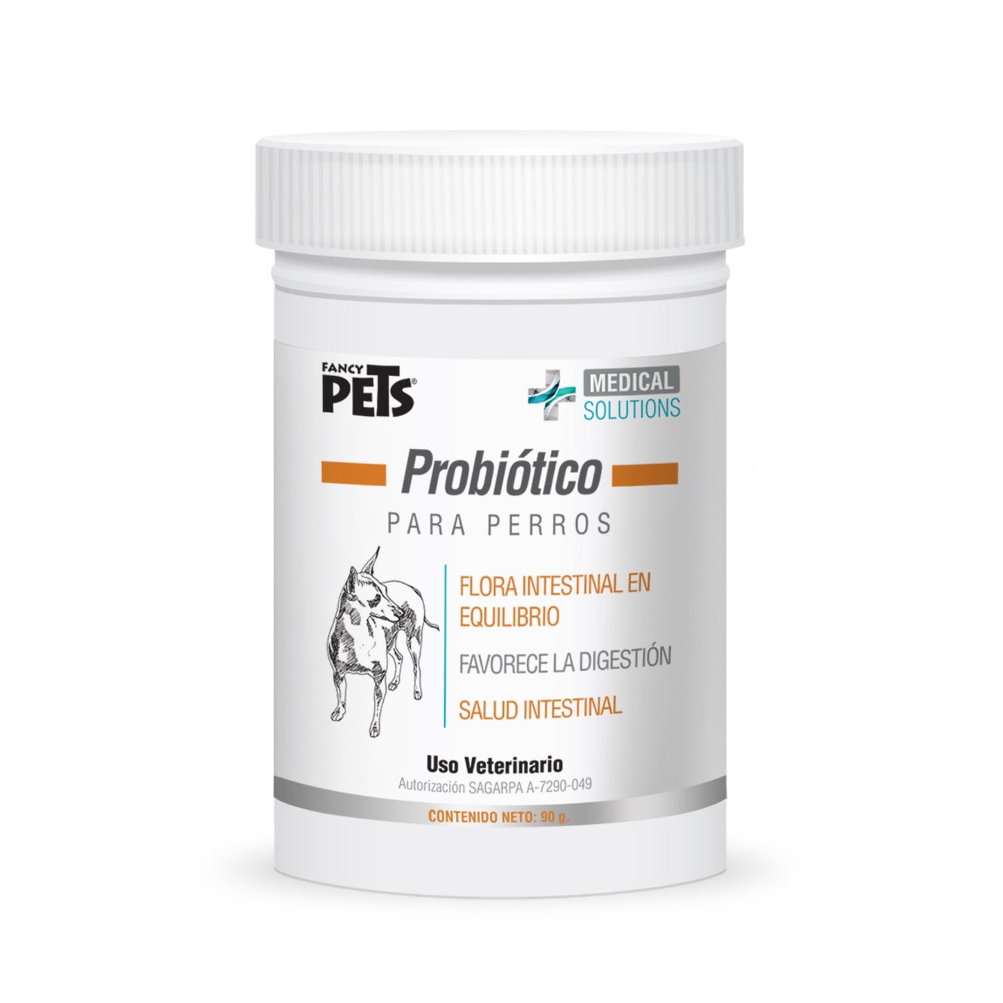 MS PROBIOTICO P/PERROS 90 G