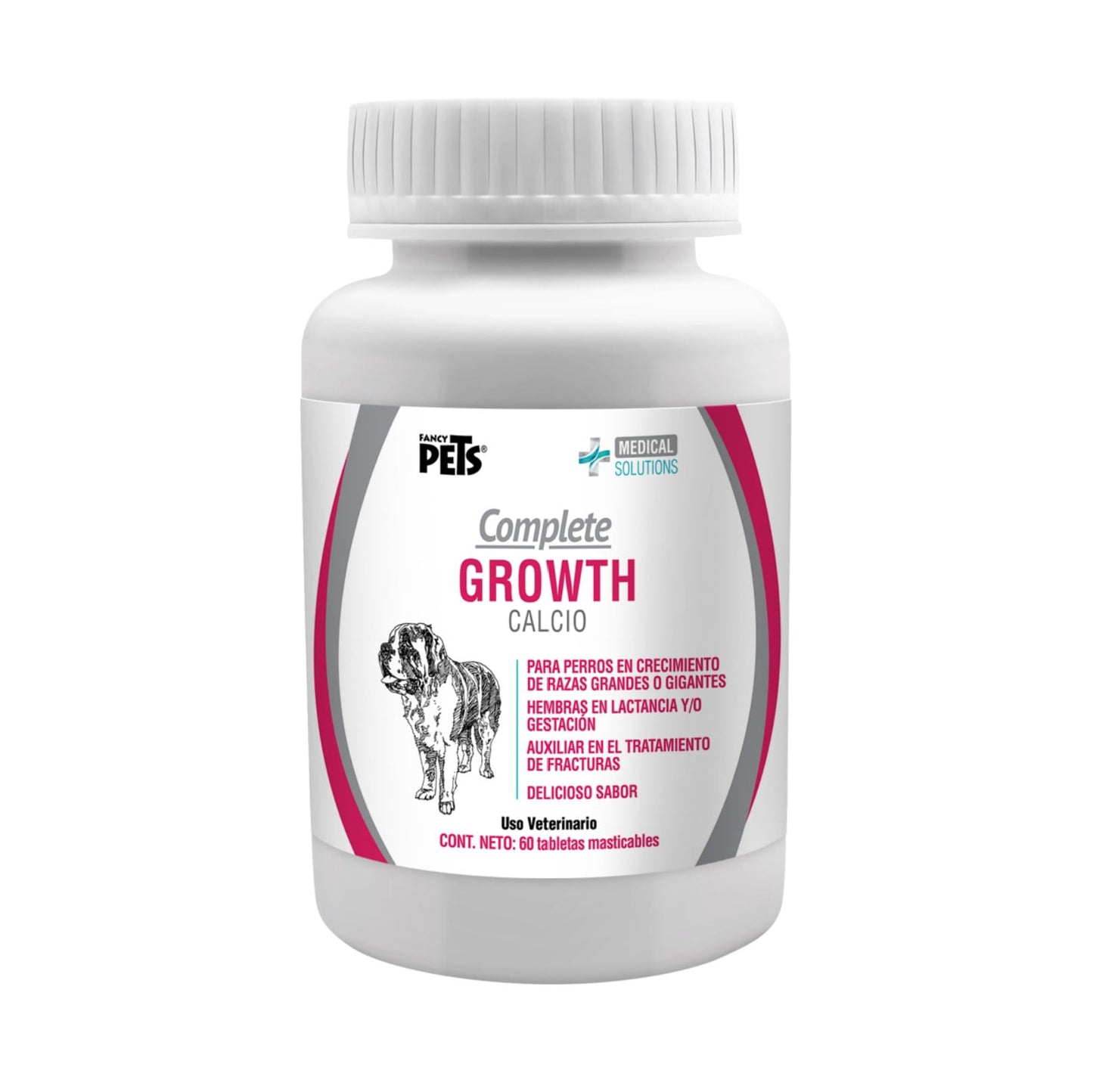MS COMPLETE GROWTH P/PERROS - 60 TAB