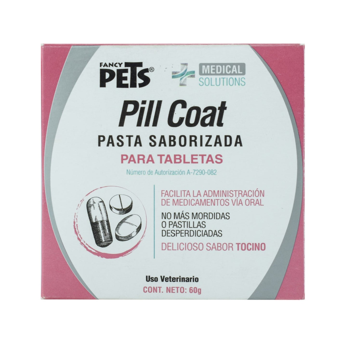 PILL COAT PASTA SABORIZADA P/MASCOTAS 60 G
