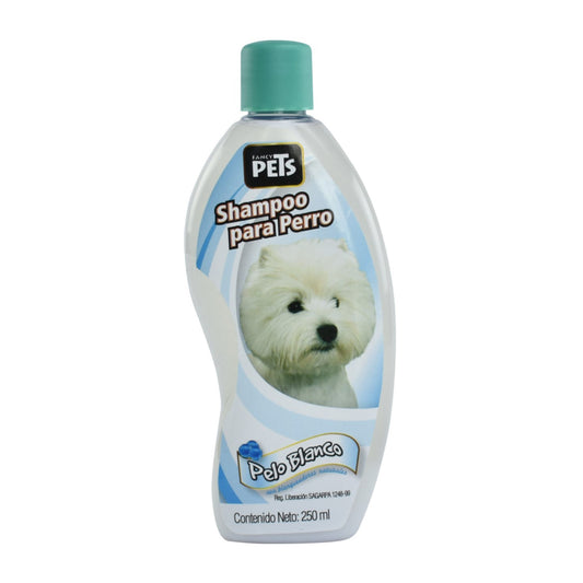 SHAMPOO P/PELO BLANCO FANCY PETS 250 ML