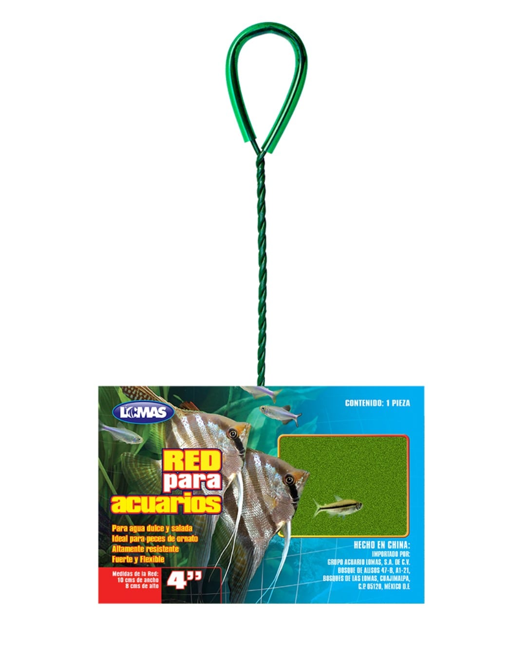RED DE MALLA FINA 4 IN (10 CM)
