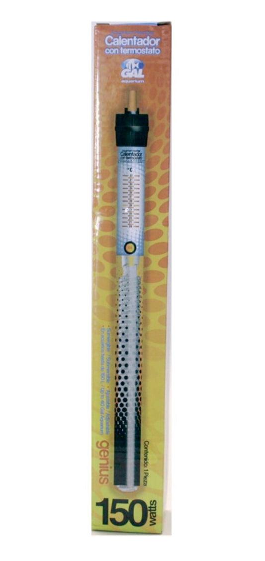 CALENTADOR SUMERGIBLE C/TERMOSTATO THERMO-GENIUS 150W