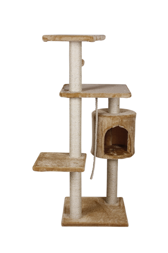 Mueble P/Gato C/Casa 112 Cm