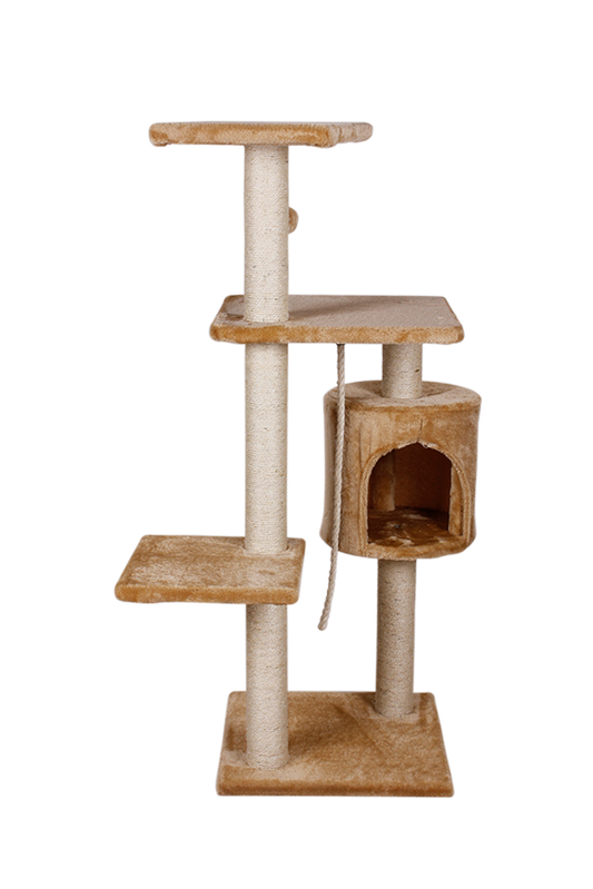 Mueble P/Gato C/Casa 112 Cm