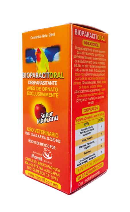 Bioparacit Oral (Desparasitante) 20 ml