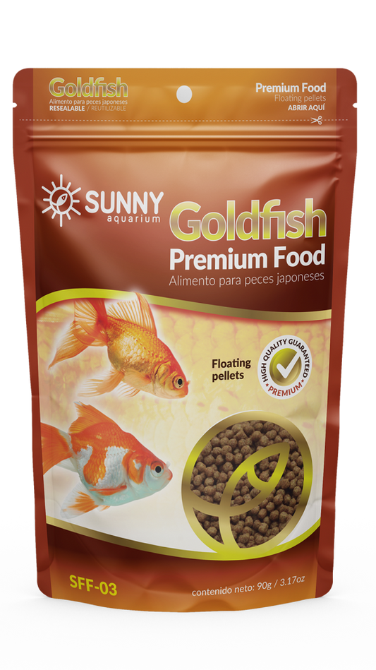 Alimento Premium Alamazonas Importado (By Tropical) Goldfish Pellets Flotantes 90gr
