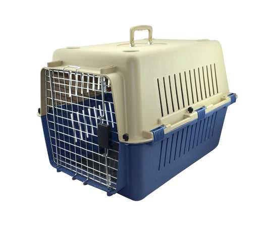 Transportadora Mediana P/Perro Alamazonas Importada 67.5 X 51 X 47cm C/Tapete