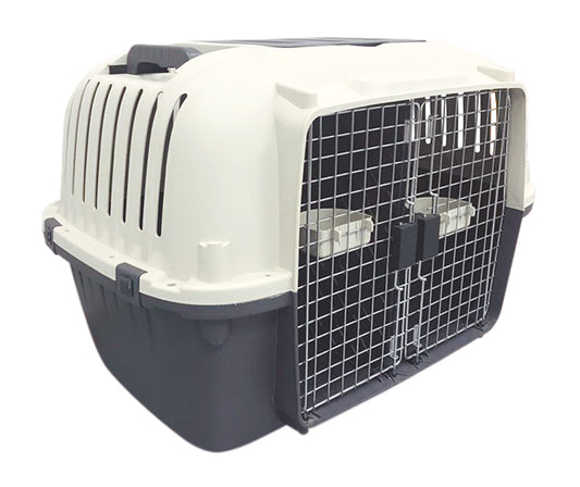 Transportadora Kennel Duplex Deluxe C/Porta Documentos 88x56.1x64.7 (Incluye Set De Ruedas )