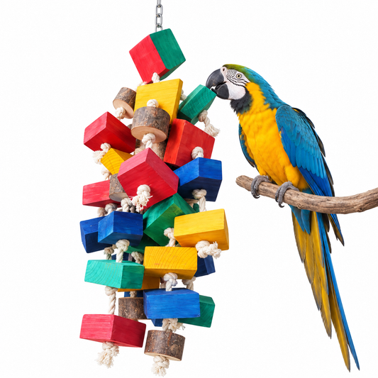 Juguete Para Loros y Guacamayas (Extra Grande)