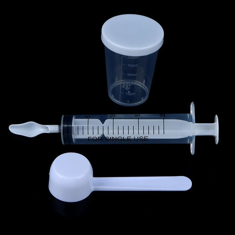 Cuchara tipo Jeringa para Empapillar 20ml