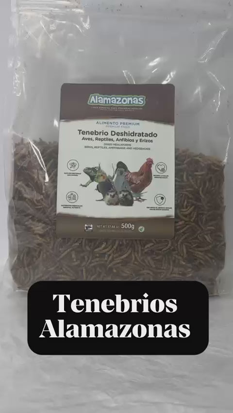 Tenebrio Molitor (Gusano De La Harina) Deshidratado - Dehydrated mealworms
