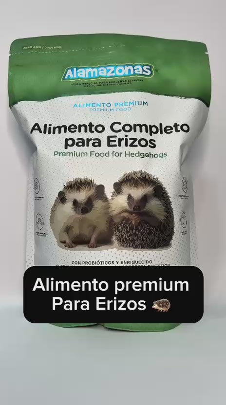 Alimento Completo Premium Para Erizos Hedgehog