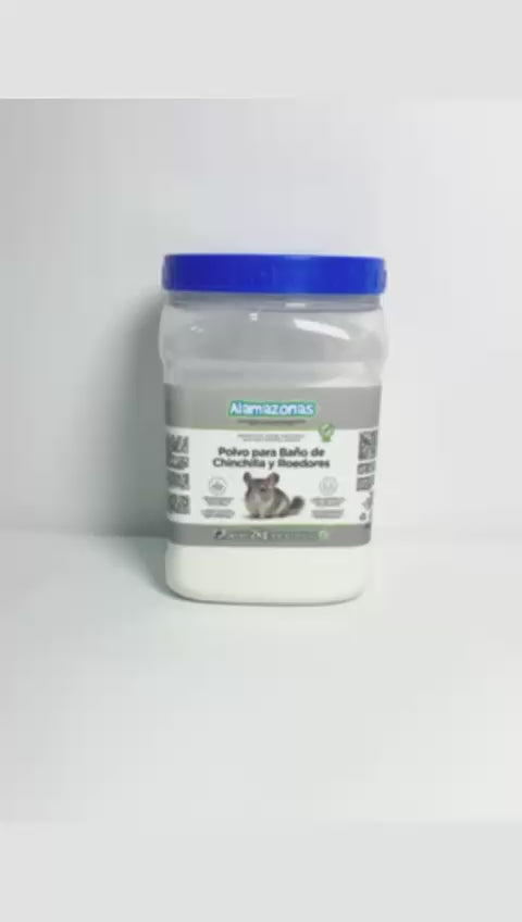 Polvo para Baño de Chinchillas y Roedores
