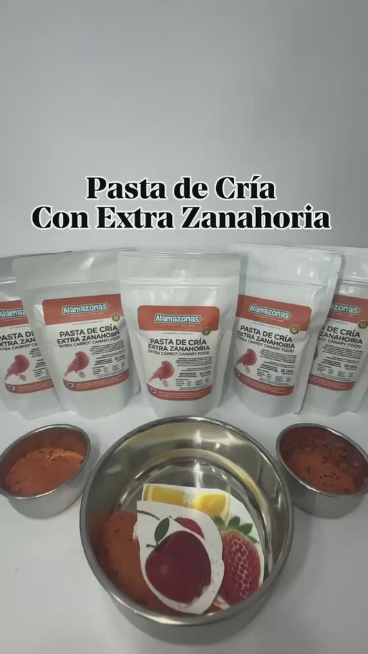 Pasta De Cría Extra Zanahoria PRO