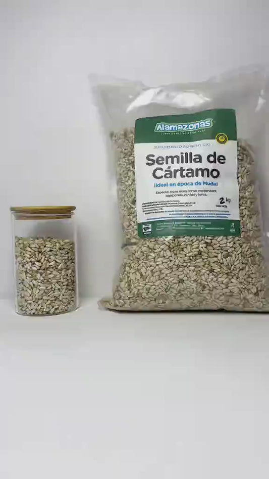Semilla De Cártamo Para Aves