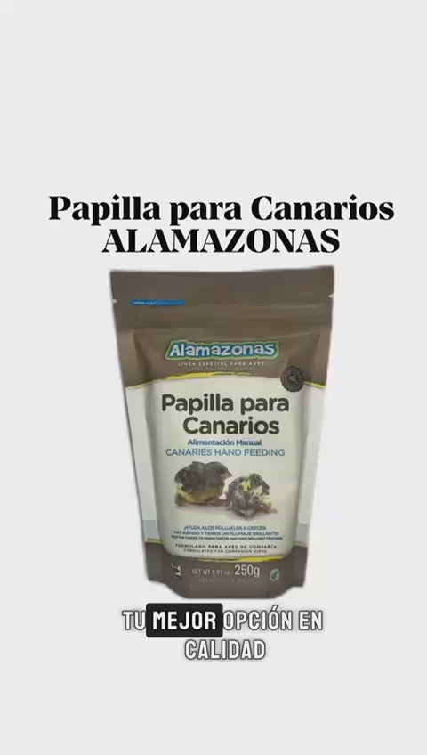 Papilla Para Embuchar Canarios Canaries