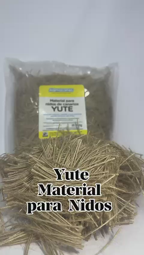 Material Nido de Canario Fibras naturales de Yute