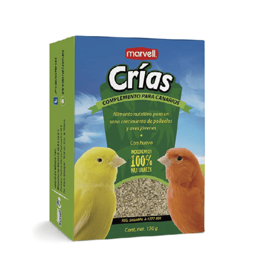 Complemento Crías para Aves Marvell