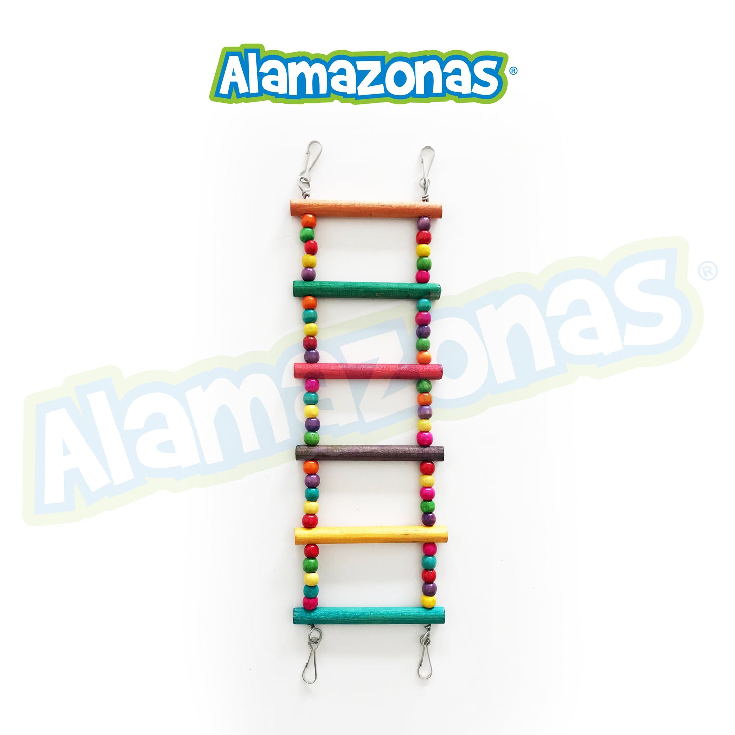 Juguete Escalera Flexible Para Aves