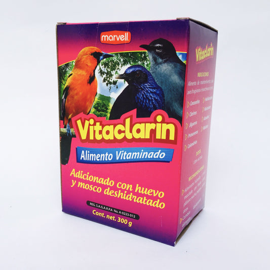 Alimento vitaclarin para aves silvestres